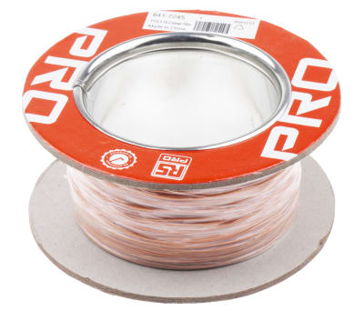 Product image for PTFE A 7/0.2 orange 100m