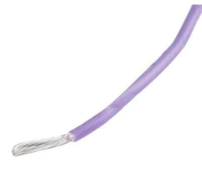 Product image for PTFE A 19/0.2 violet 100m