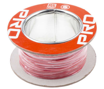 Product image for PTFE B 7/0.2 red 100m