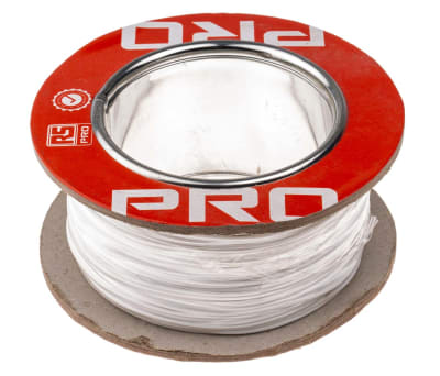 Product image for PTFE B 19/0.15 white 100m