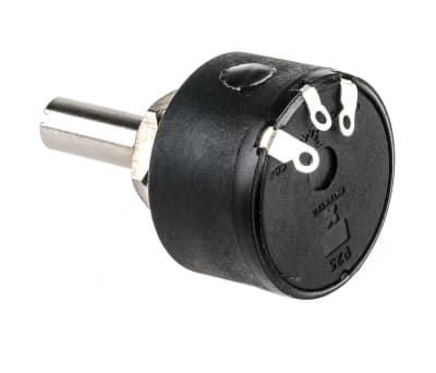 Product image for Potentiometer 1turn wirewound 10K 10% 1W