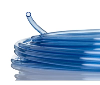 Product image for Hard Polyurethane Tubing, 6mm OD, Blue