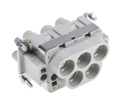 Product image for Han K 4/4 fem insert 6 16mm cage clamp