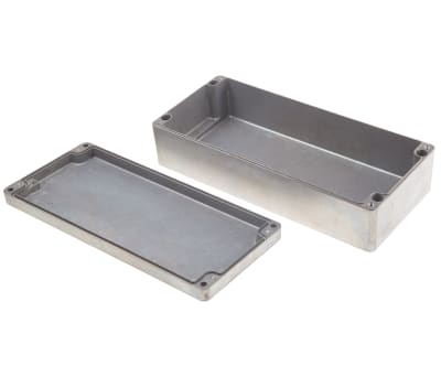 Product image for Aluminium Enclosure, Nat, 360x160x90mm