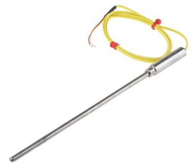 Product image for Type K Thermocouple,S/S,4.5x150mm + ANSI