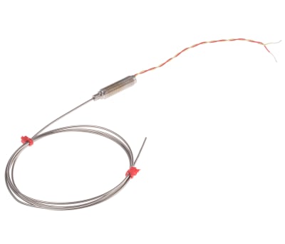 Product image for TypeK Thermocouple,S/S,1.5x1000mm + ANSI