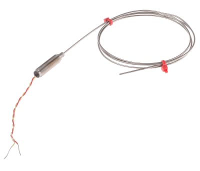 Product image for TypeK Thermocouple,S/S,1.5x1000mm + ANSI