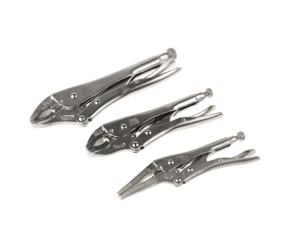 Product image for 3 piece locking plier set