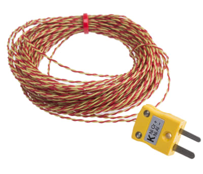 Product image for ANSI K thermocouple exposed Junction 10m