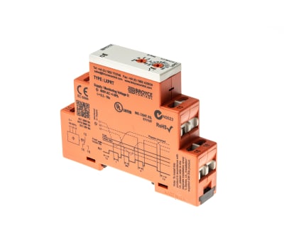 Product image for Broyce Control Phase, Voltage Monitoring Relay With SPDT Contacts, Undervoltage