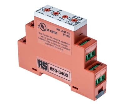 Product image for Broyce Control Voltage Monitoring Relay With SPDT Contacts, Overvoltage, Undervoltage