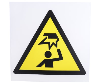 Product image for RS PRO Symbol Hazard Warning Sign