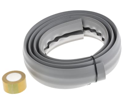 Product image for SOFT WIRING DUCT with adh Tape Grey6ft