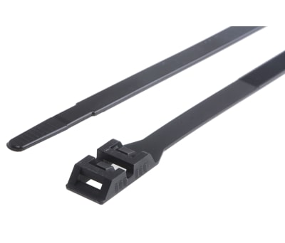 Product image for DOUBLE locking tie nylon Black 292x9mm