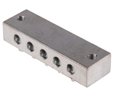 Product image for Brass Earthing Blocks 5 way