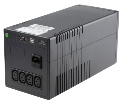 Product image for Riello 1000VA Desktop UPS Uninterruptible Power Supply, 230V Output, 600W - Line Interactive