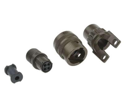 Product image for 4 way plug and cable clamp, skt contacts