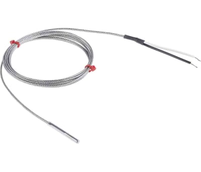 Product image for Type J Thermocouple 2m braided cable