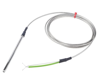 Product image for Type K Thermocouple 2m braided cable