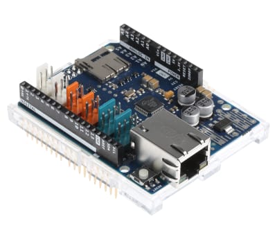 Product image for Arduino Ethernet Shield 2 (without PoE) MCU Shield A000024