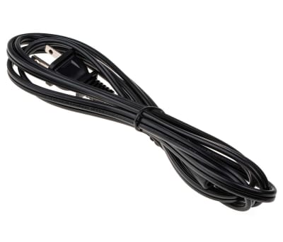 Product image for AC MAINS LEAD C7 WITH US PLUG