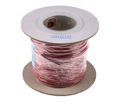 Product image for UL3239 Hook-up wire 22AWG Red 100m