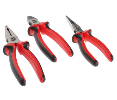 Product image for 3 Piece Pliers Set