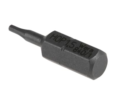 Product image for Wera Screwdriver Bit, Hex 1.5