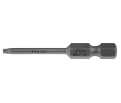 Product image for Wera Screwdriver Bit, T8