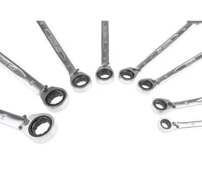 Product image for Bahco 8 Piece Alloy Steel Spanner Set