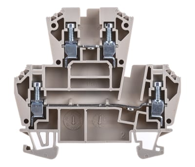 Product image for Double Level terminal Blocks, 4sq.mm