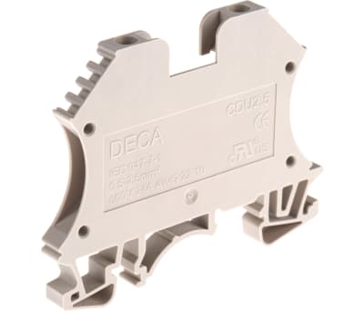 Product image for Screw Clamp Terminal Blocks, 2.5sq.mm