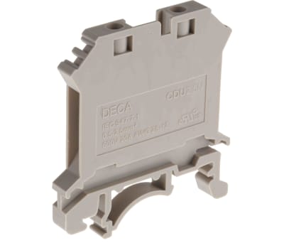 Product image for CDU2.5N Din Rail mini Terminal Blocks