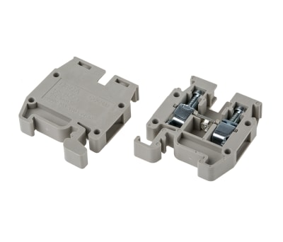 Product image for Din Rail micro Terminal Blocks 4sq.mm