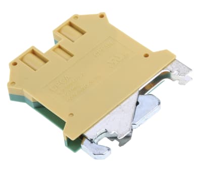 Product image for RS PRO 2 Way Screw DIN Rail, 42.8mm Length 26 → 10 AWG