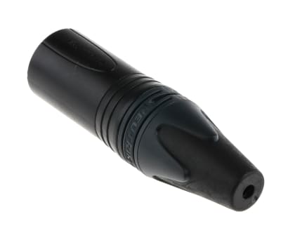 Product image for 3 POLE CABLE CONNECTOR MALE BLACK BODY