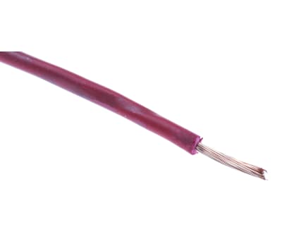 Product image for UL1569 Hook-Up wire 28AWG Red 100m