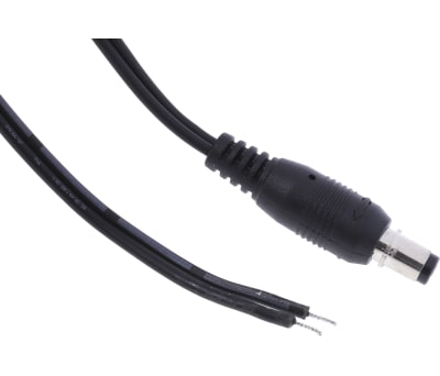 Product image for LOCKING POWER CORD, 2.1mm DC PLUG, 2M