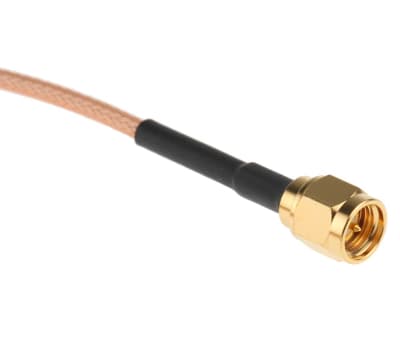 Product image for SMA - BNC STRAIGHT PLUG LEAD RG316