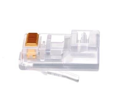 Product image for RJ45 MODULAR PLUG SOLID/STRANDED CABLE