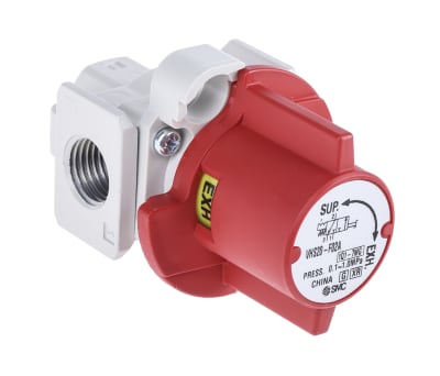 Product image for SMC Locking Shut-Off Valve Pneumatic Manual Control Valve VHS20 Series