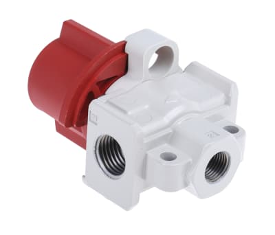 Product image for SMC Locking Shut-Off Valve Pneumatic Manual Control Valve VHS20 Series