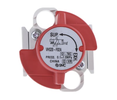 Product image for SMC Locking Shut-Off Valve Pneumatic Manual Control Valve VHS20 Series