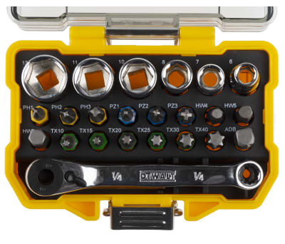 Product image for 24 Piece Socket and Scrwedriving Set