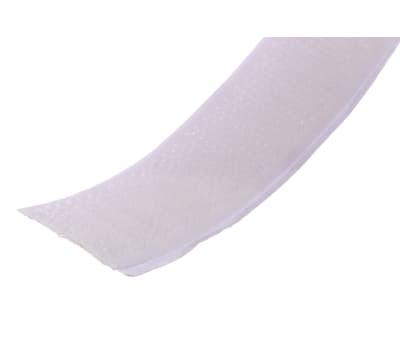 Product image for White hook strip,5m L x 20mm W