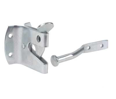 Product image for BZP Automatic Gate Latch Standard