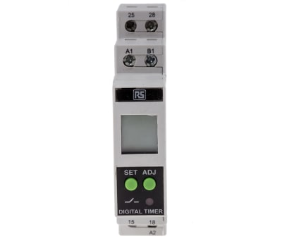 Product image for 18 Function Time Relay 24-240Vac/dc