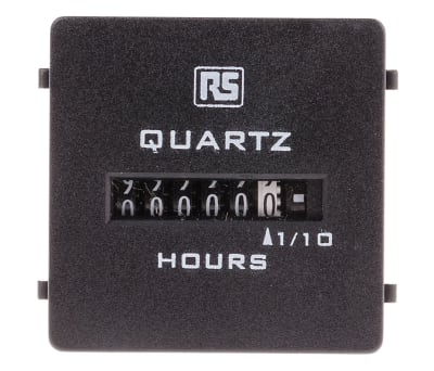 Product image for Hours Run Meter 48 x 48mm 10-80Vdc