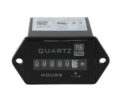 Product image for RS PRO, 6 Digit, Analogue, Counter, 50Hz, 10 → 80 V dc