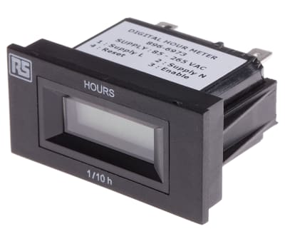 Product image for Digital Hours Run Meter 85-265Vac